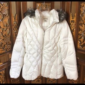 St. John’s Bay Faux Fur Hood Jacket